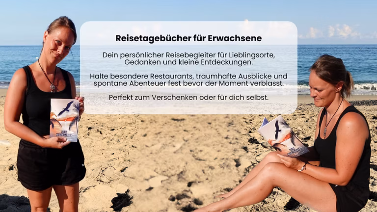 Reisetagebuch für Erwachsene – Erinnerungen festhalten, bewusst reisen, mehr erleben