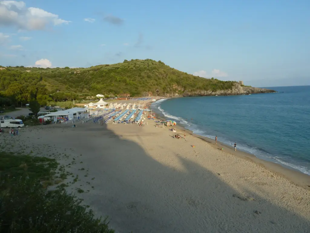 camingplatz lentiscella marina di camerota italien