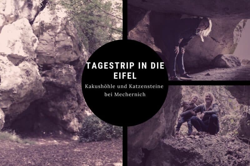 Kakushöhle und Katzensteine bei Mechernich in der Eifel bei einer Wanderung