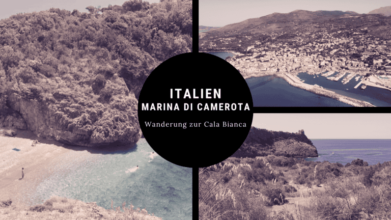 cala bianca marina di camerota wanderung strand italien