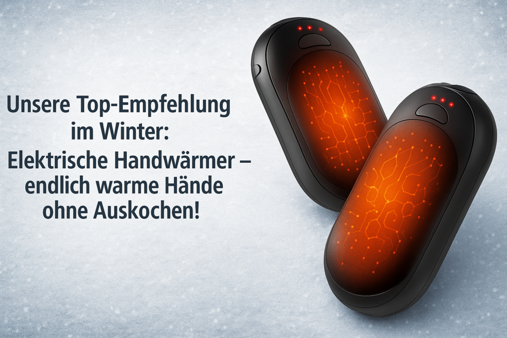 Elektrische Handwärmer für kalte Hände