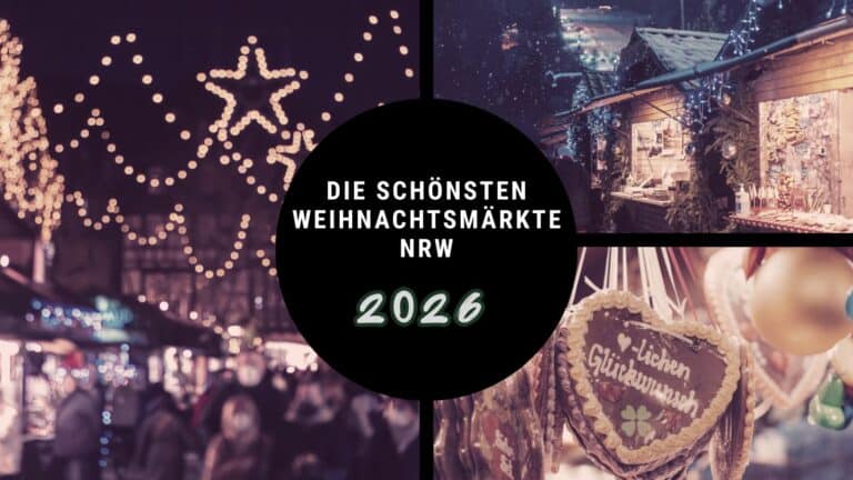 Die schönsten Weihnachtsmärkte in NRW 2025 mit festlich beleuchteten Buden