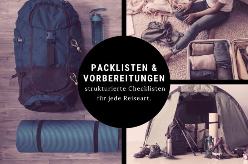 Packlisten für den Urlaub – praktische Reise-Checkliste mit Kleidung, Dokumenten und wichtigen Must-Haves