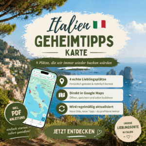Die 4 schönsten Orte in Italien – mit allem, was du für deine Reise brauchst