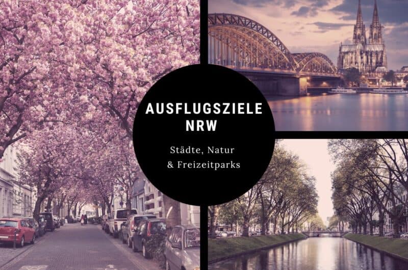 Ausflugsziele in NRW mit Städten, Sehenswürdigkeiten und Familienausflügen
