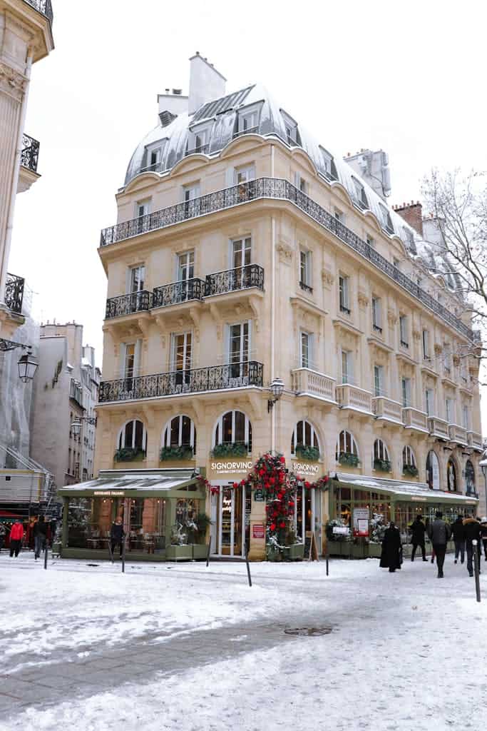 Paris im Winter