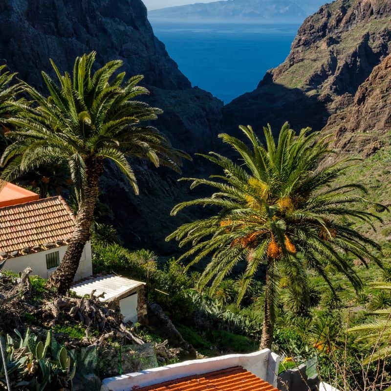 Sehenswürdigkeiten auf Teneriffa – die schönsten Orte der Insel teneriffa sehenswuerdigkeiten unternehmungen teneriffe 1 Maca-Schlucht: Das kleine Bergdorf Masca gehört zu den beeindruckendsten Orten der Insel. Die Straße dorthin führt durch enge Serpentinen und bietet spektakuläre Ausblicke auf die Teno-Berge.