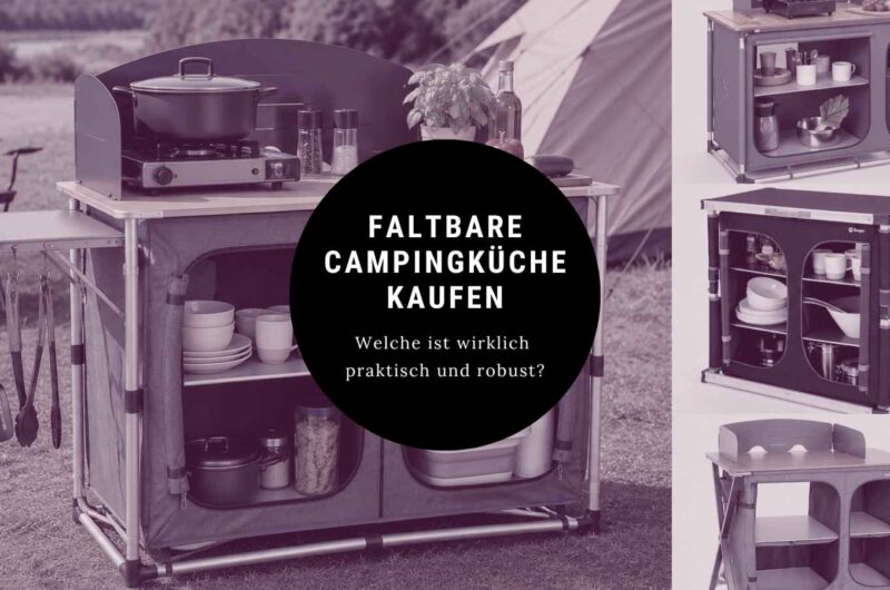 faltbare campingküche mit Zubehör