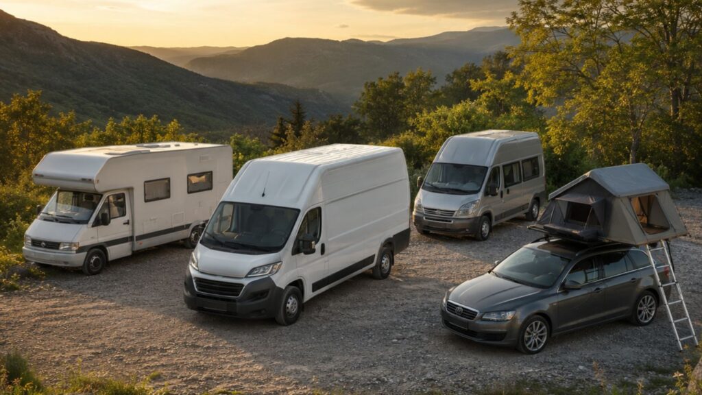 Wohnmobil, Kastenwagen oder Dachzelt – Welches Basisfahrzeug für den Camper-Ausbau?