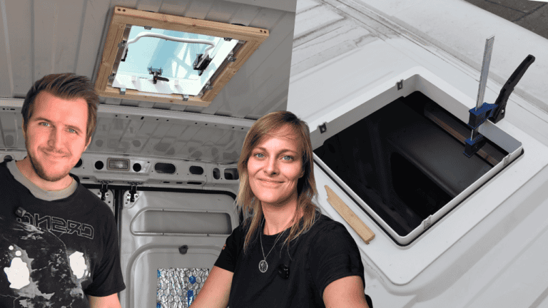 Dachluke im Fiat Ducato einbauen: So haben wir das Dachfenster in unseren Camper gesetzt dachfenster einbauen camper Dachluke im Fiat Ducato einbauen